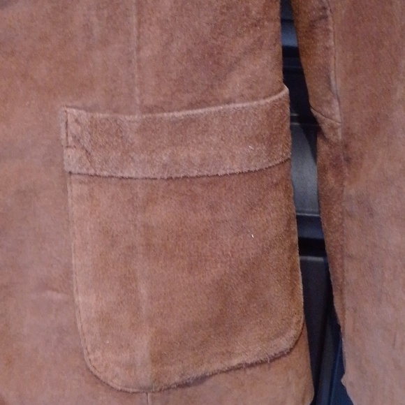 Boutique Of Leathers Suede Blazer Jacket Made In Canada Vintage - Picture 4 of 14